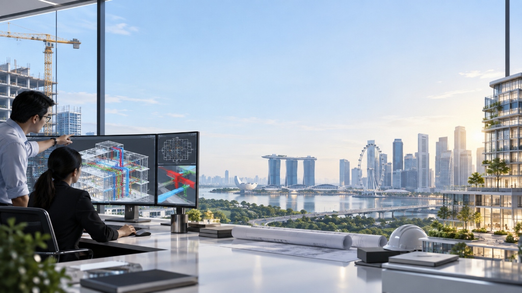 BIM Engineering & Singapore Skyline